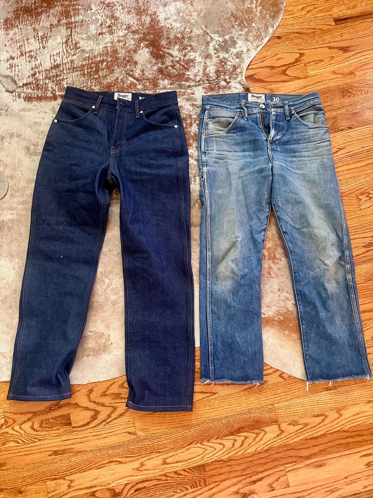 Autry Jean Raw Indigo – Seager Co.