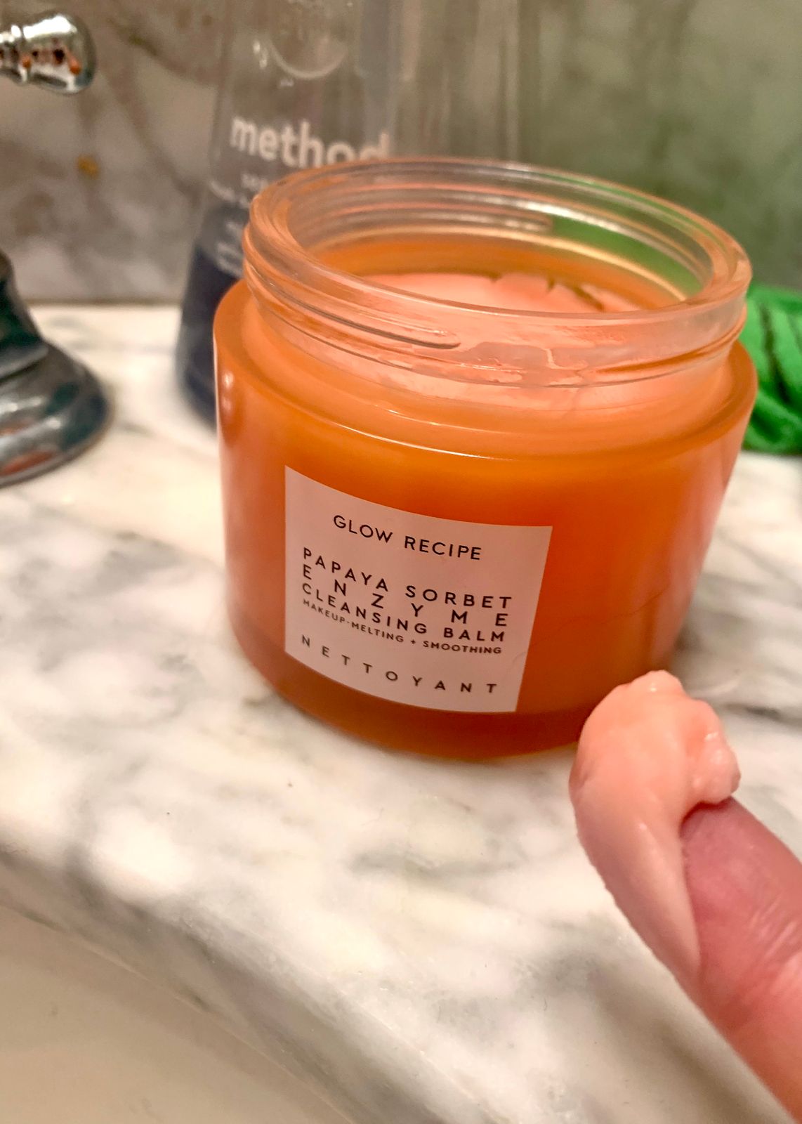 Papaya Sorbet Enzyme Cleansing Balm Glow Recipe