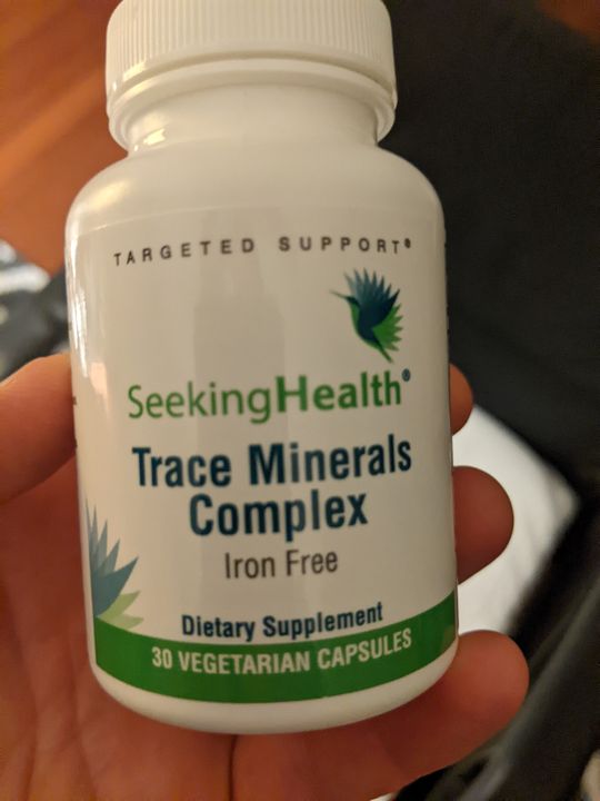 Trace Minerals Supplements 30 Capsules Trace Minerals Complex