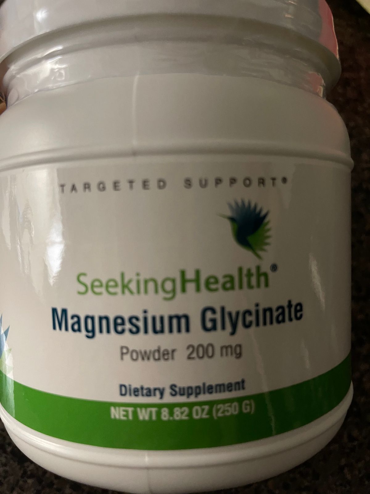 Magnesium Glycinate Powder 100 Servings — — Seeking Health