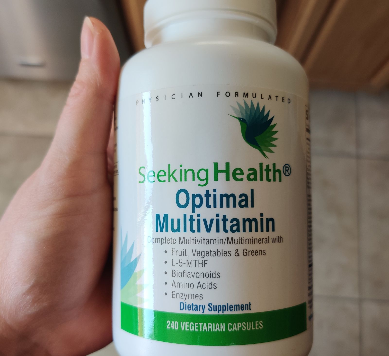 Optimal Multivitamin 240 Capsules — — Seeking Health