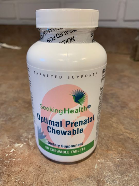 Optimal Prenatal Chewable 60 Tablets — — Seeking Health
