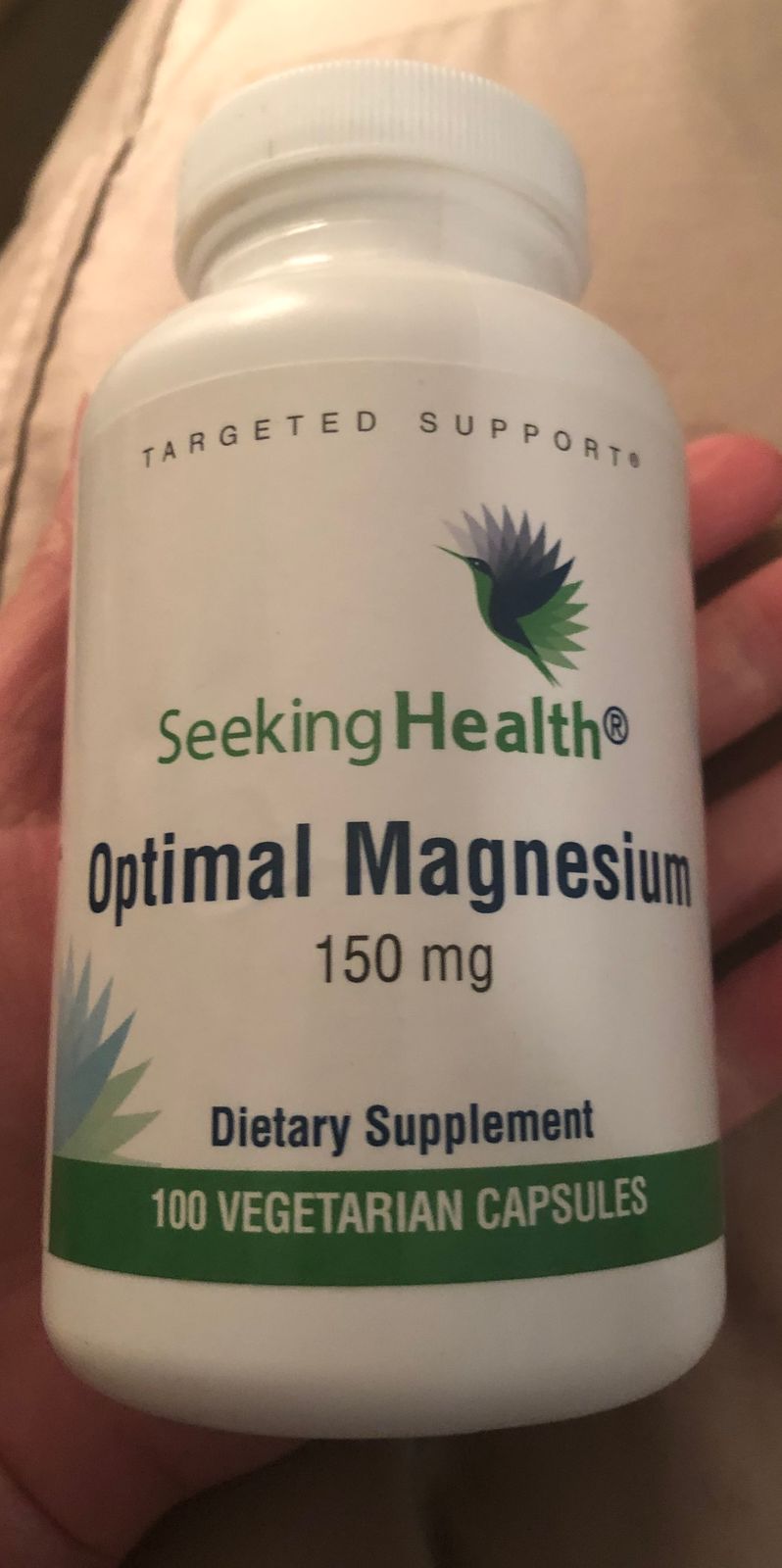 Optimal Magnesium 100 Capsules — — Seeking Health