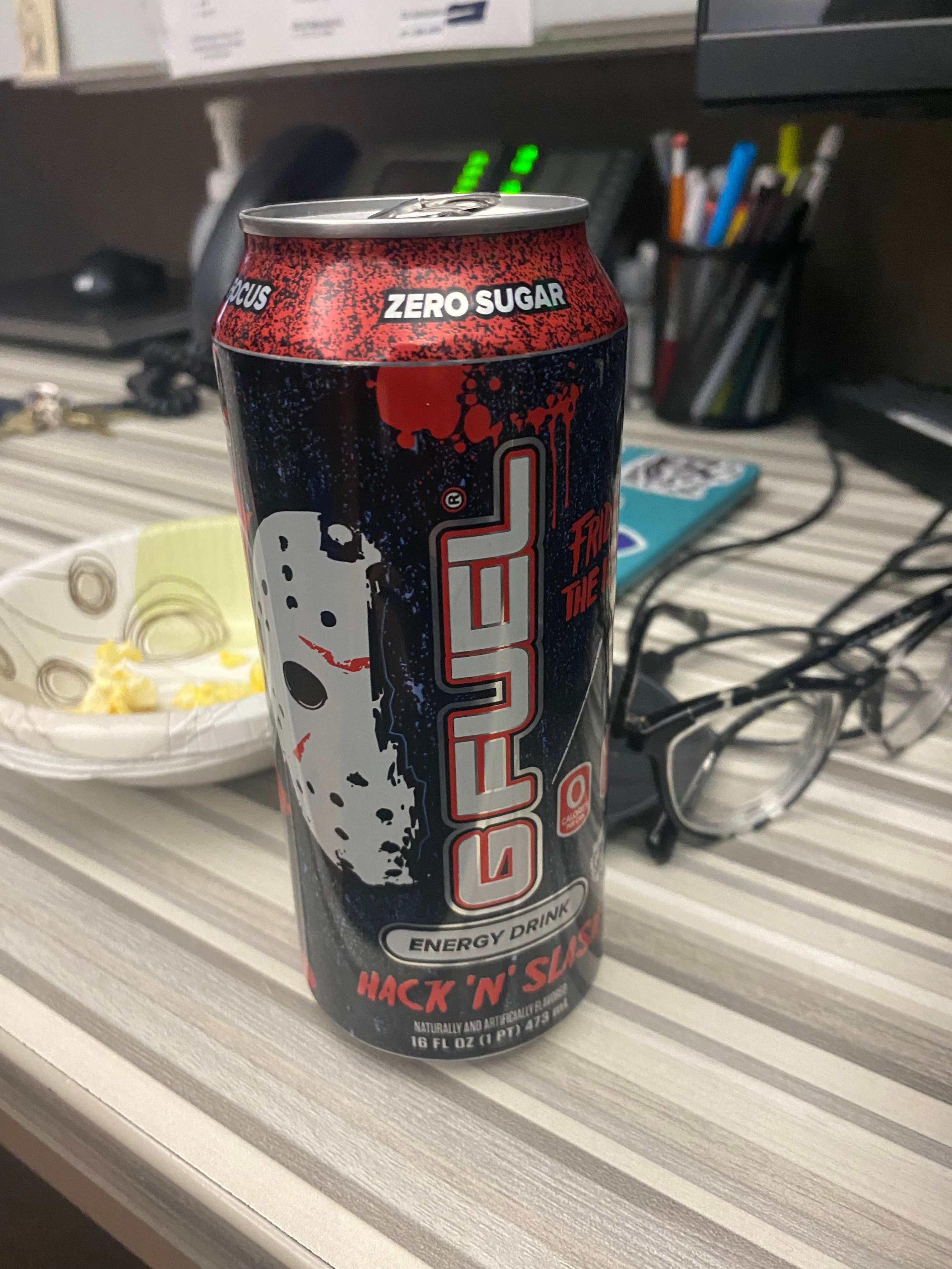 G FUEL Hack N' Slash Friday the 13th Cans | 16 oz Carbonated