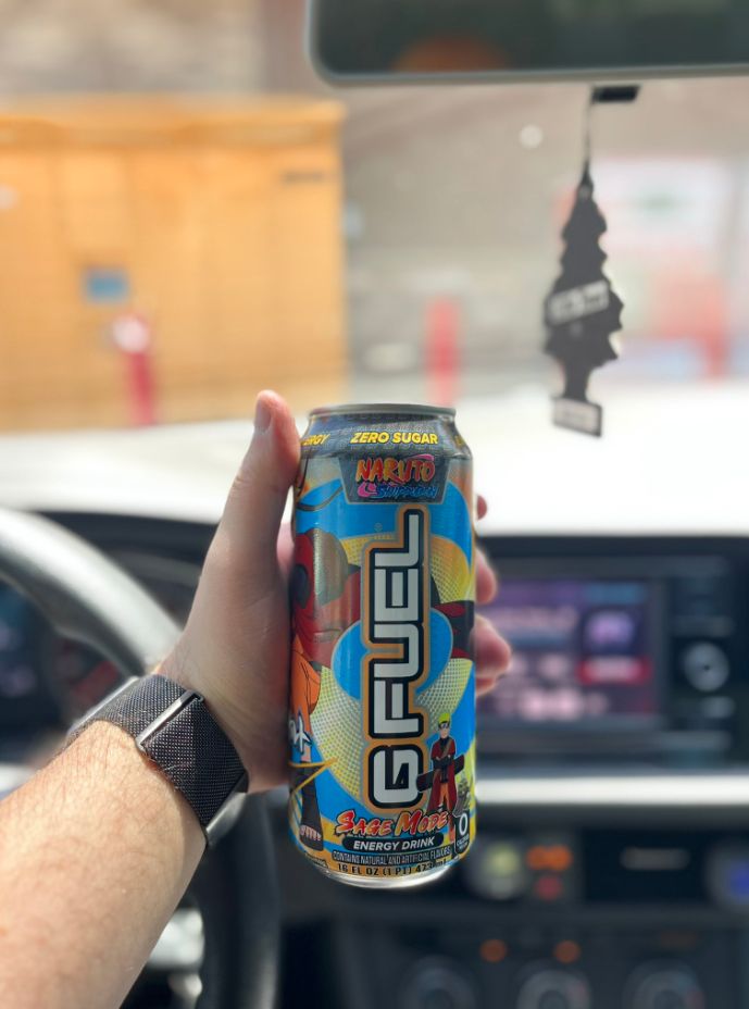 GFUEL Naruto Sage Mode Sugar Free Energy Drink, 16 Oz Can, 43 OFF