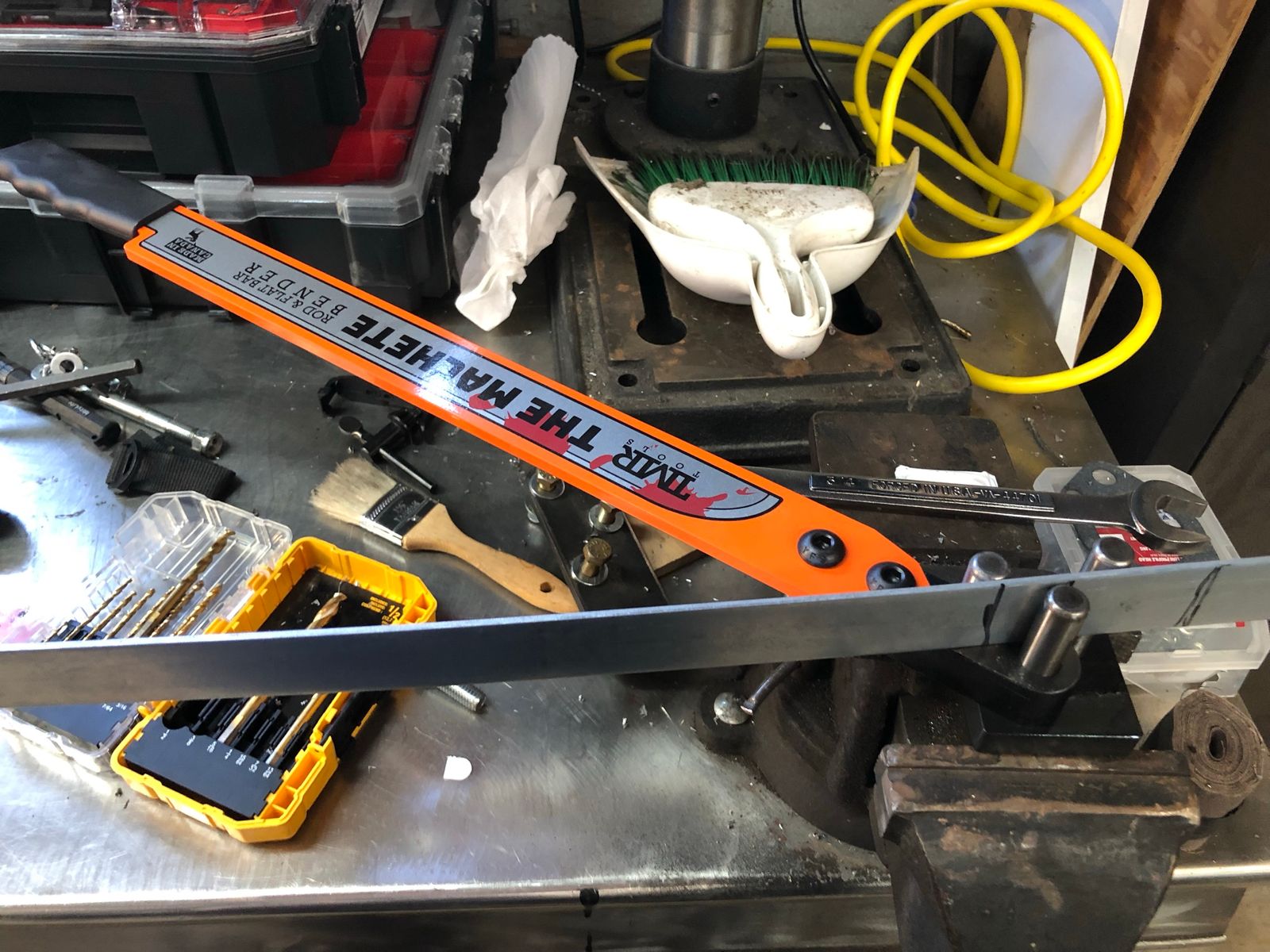 THE MACHETE Rod & Flat Bar Bender TMR Customs