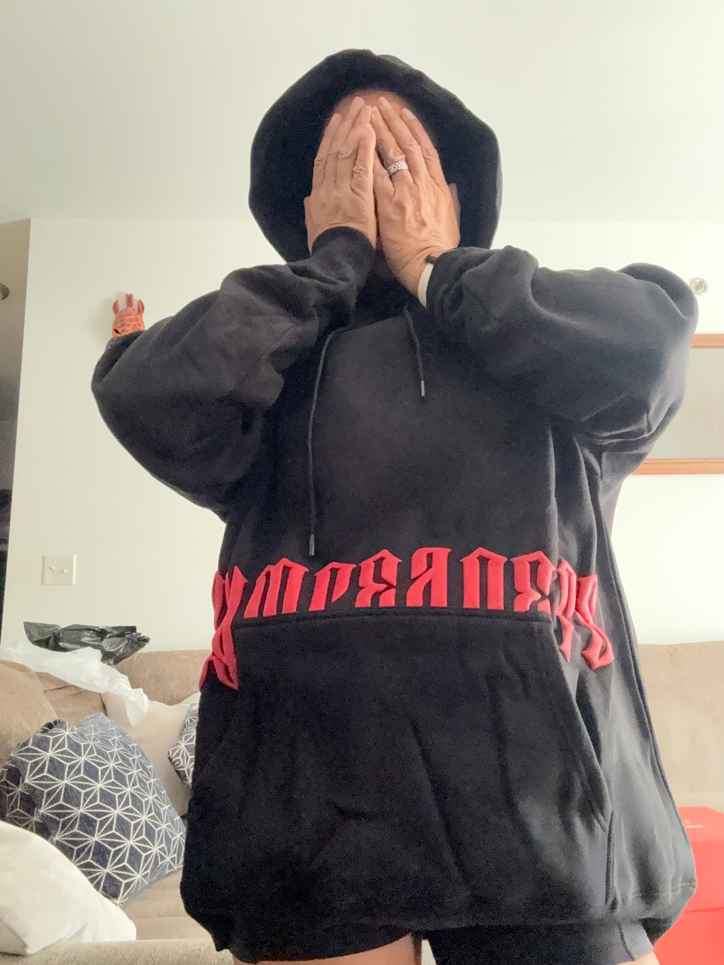 Gymreapers Phantom Hoodie - Black/Red