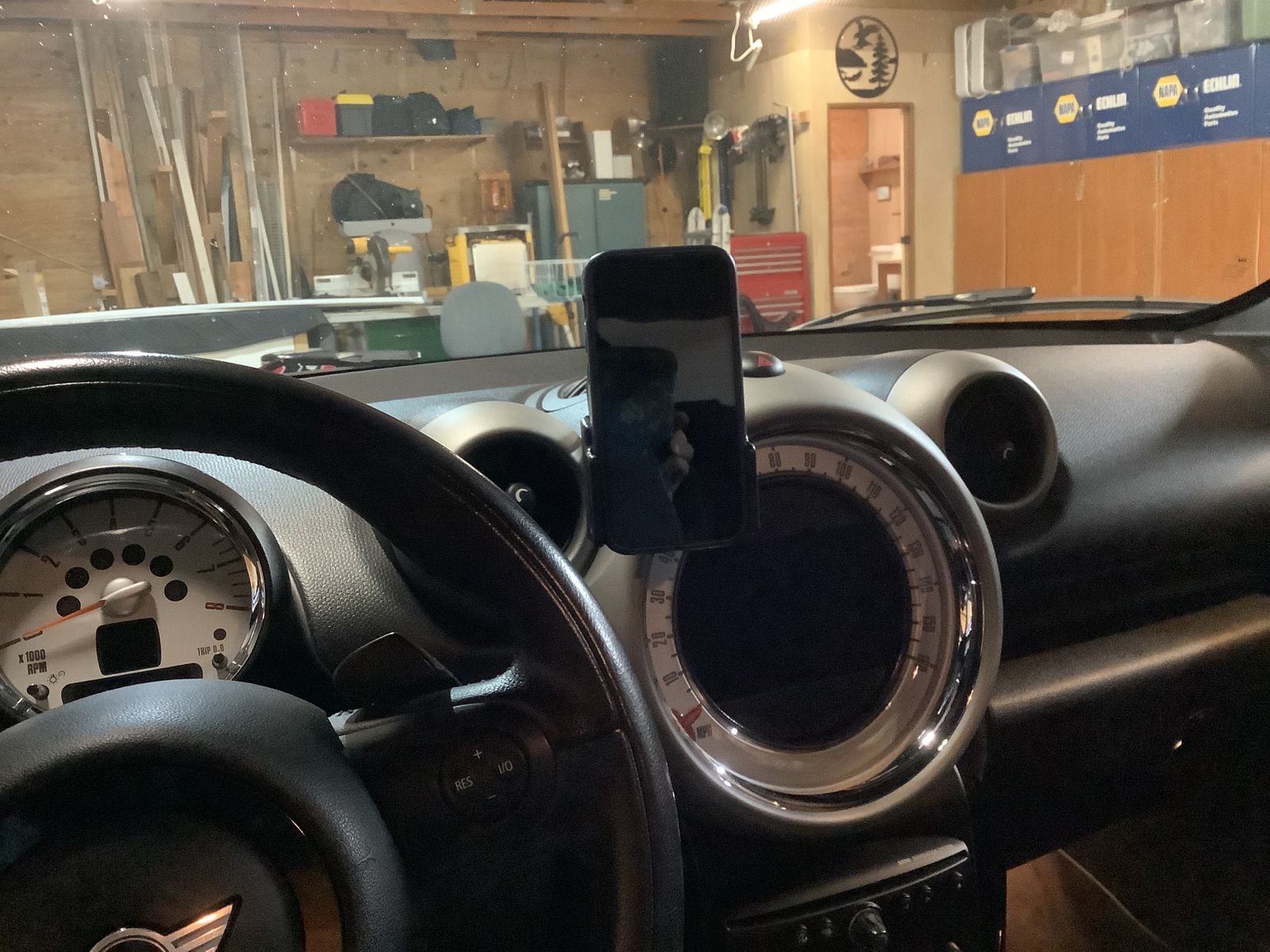 Cravenspeed Mini Cooper Phone Mount Mini R60 Phone Holder Car