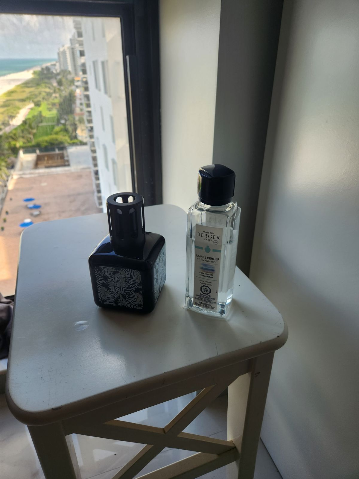 Rebeccanee  LAMPE BERGER Cactus セット Maison Berger Facette Black Lamp Cotton Caress Gift Set
