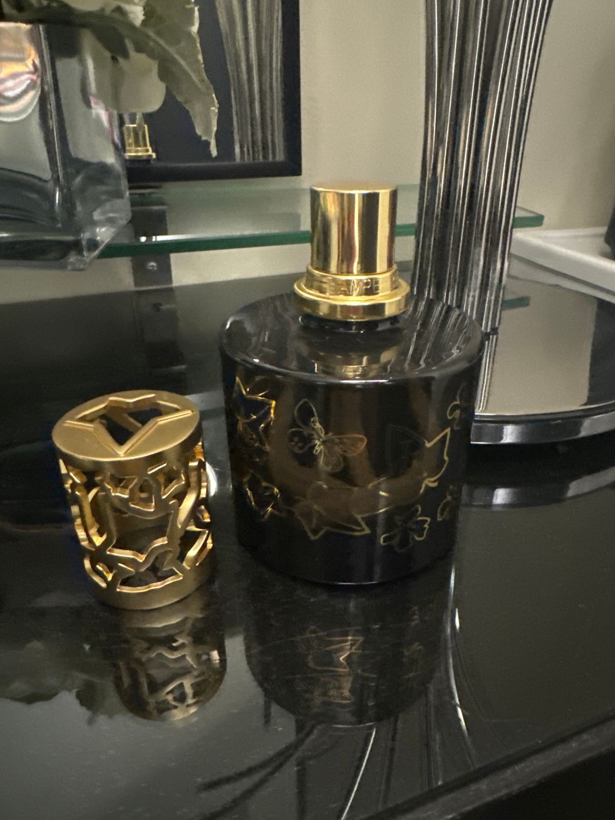 Lolita Lempicka Black Home Fragrance Lamp Gift Set