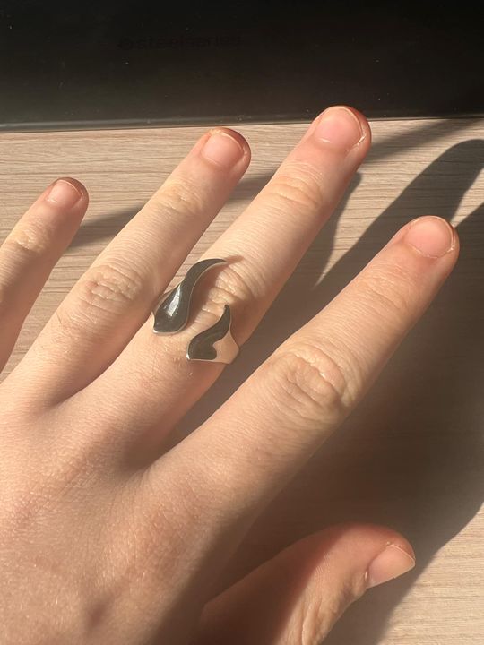 【Vitaly】SPARK デザイン リング 2色 Vitaly Spark Ring | 100% Recycled Stainless Steel Accessories