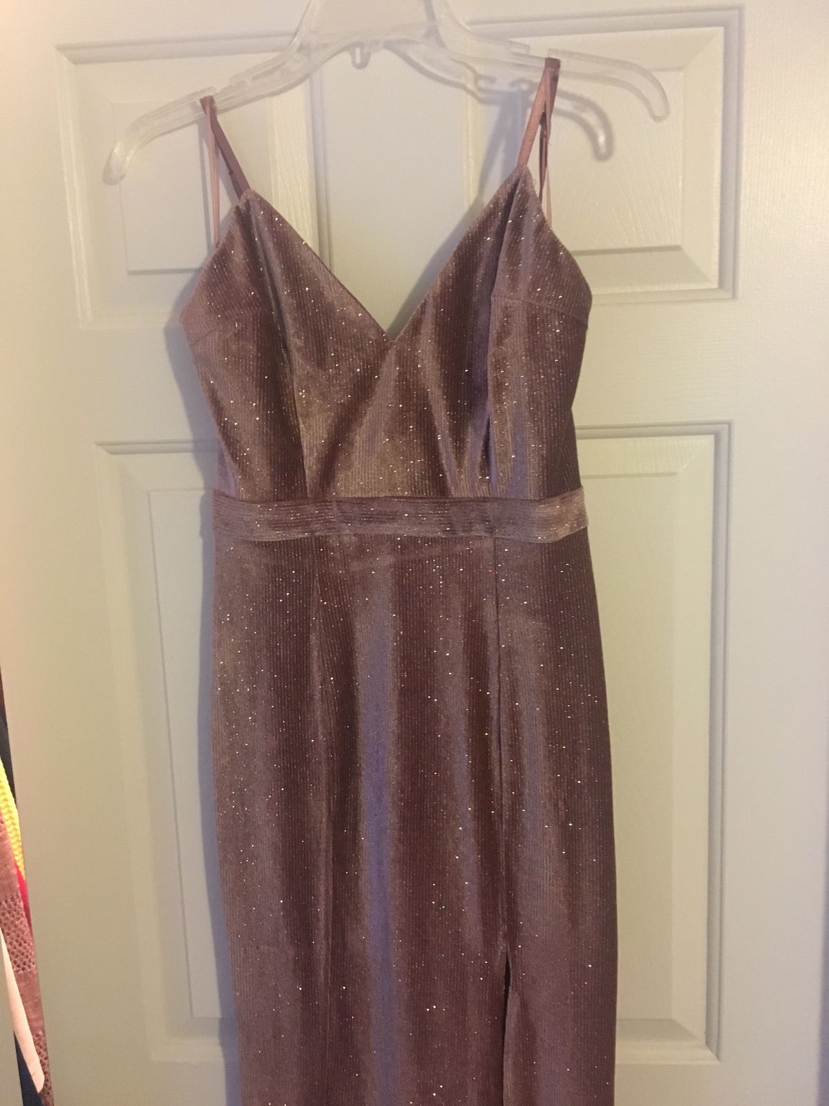 SHIMMER MAXI DRESS main image 1