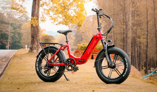 Eahora urban Low Step-Thro Folding Electric Bike | 500W Bafang motor |  20*4.0 Fat Tire