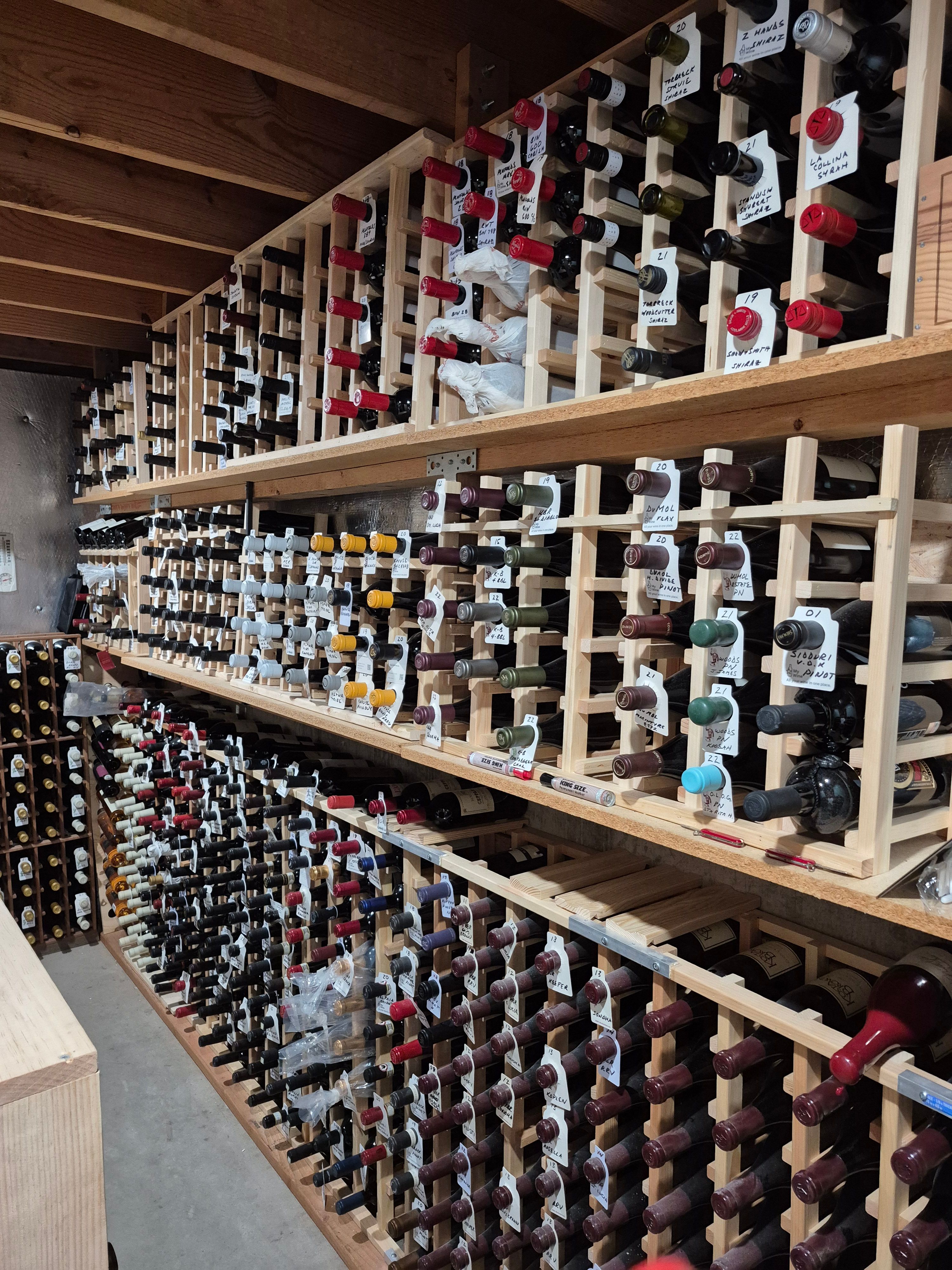 Column Pine Upper Wine Rack – Wine Racks