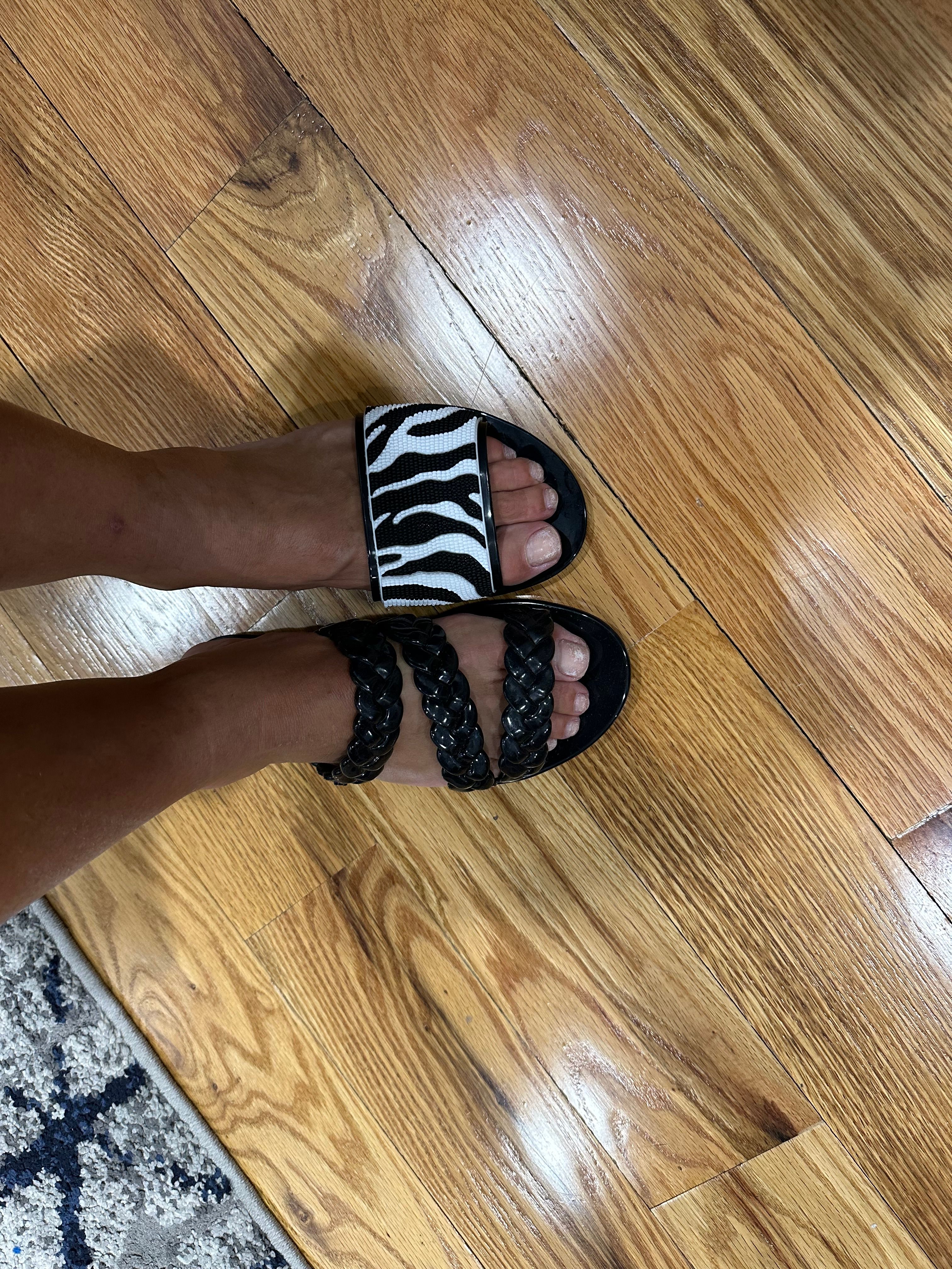 Melissa(メリッサ)・Animal Print Slide スライドサンダル Melissa(メリッサ)・Animal Print Slide スライドサンダル