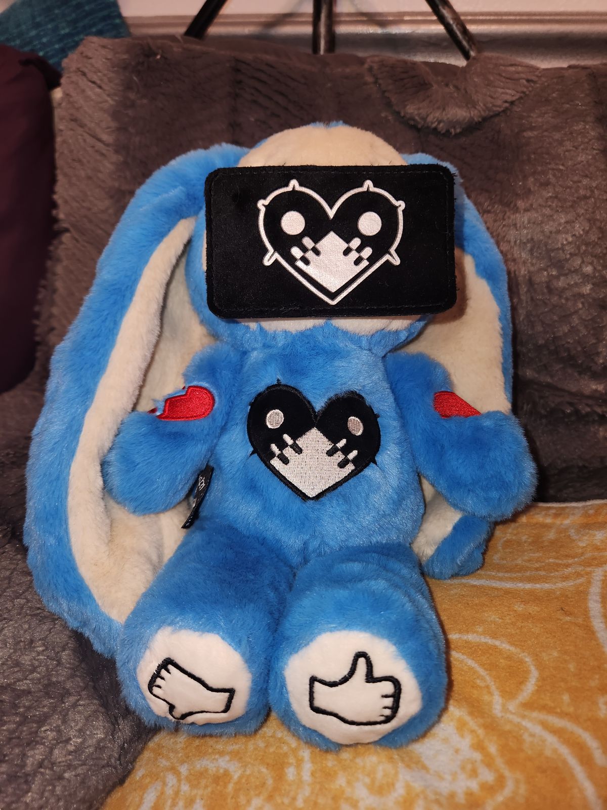 Plushie Dreadfuls Screen Addict Rabbit Plush Stuffed Animal