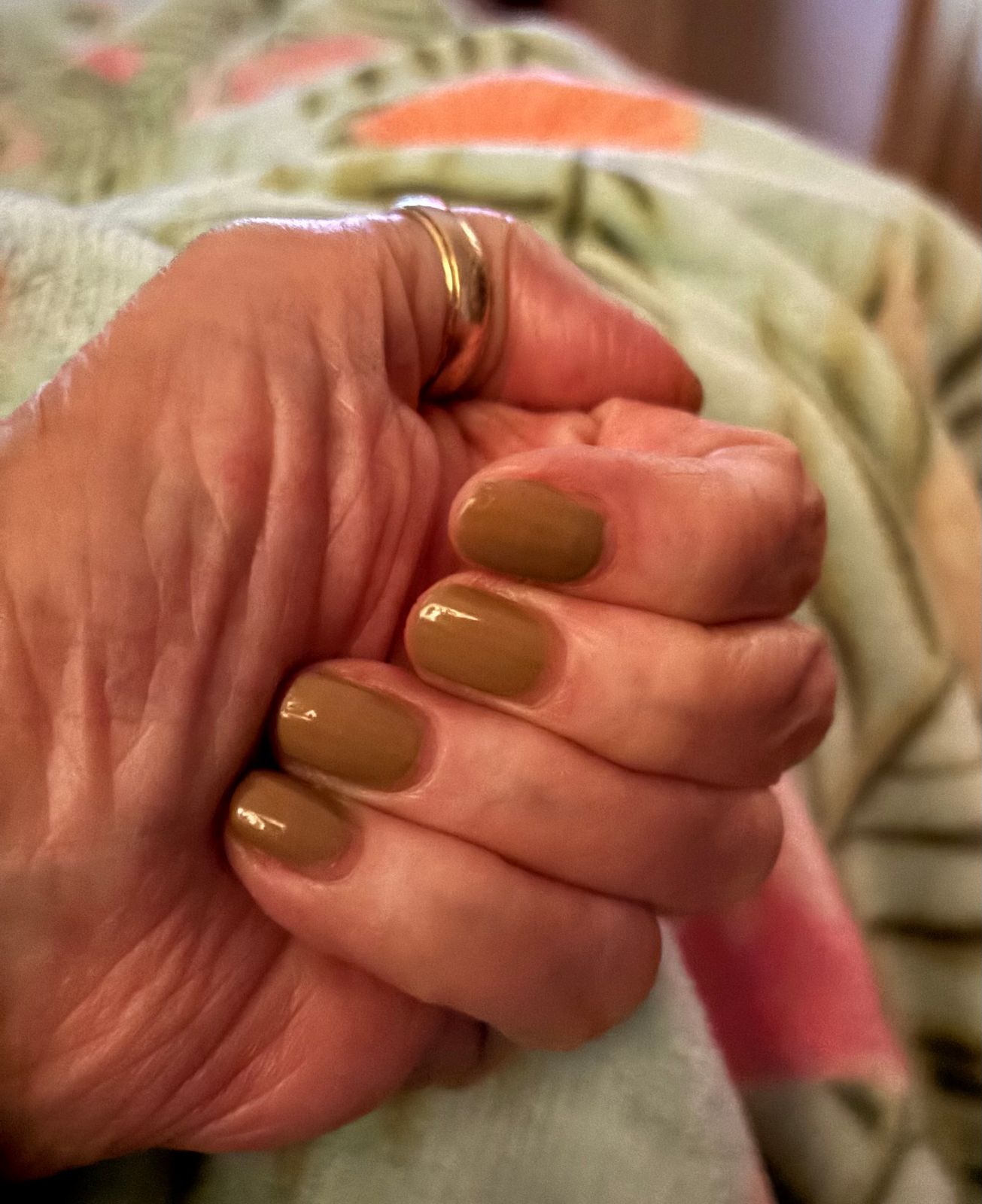 Walnut Shell Natural Nails