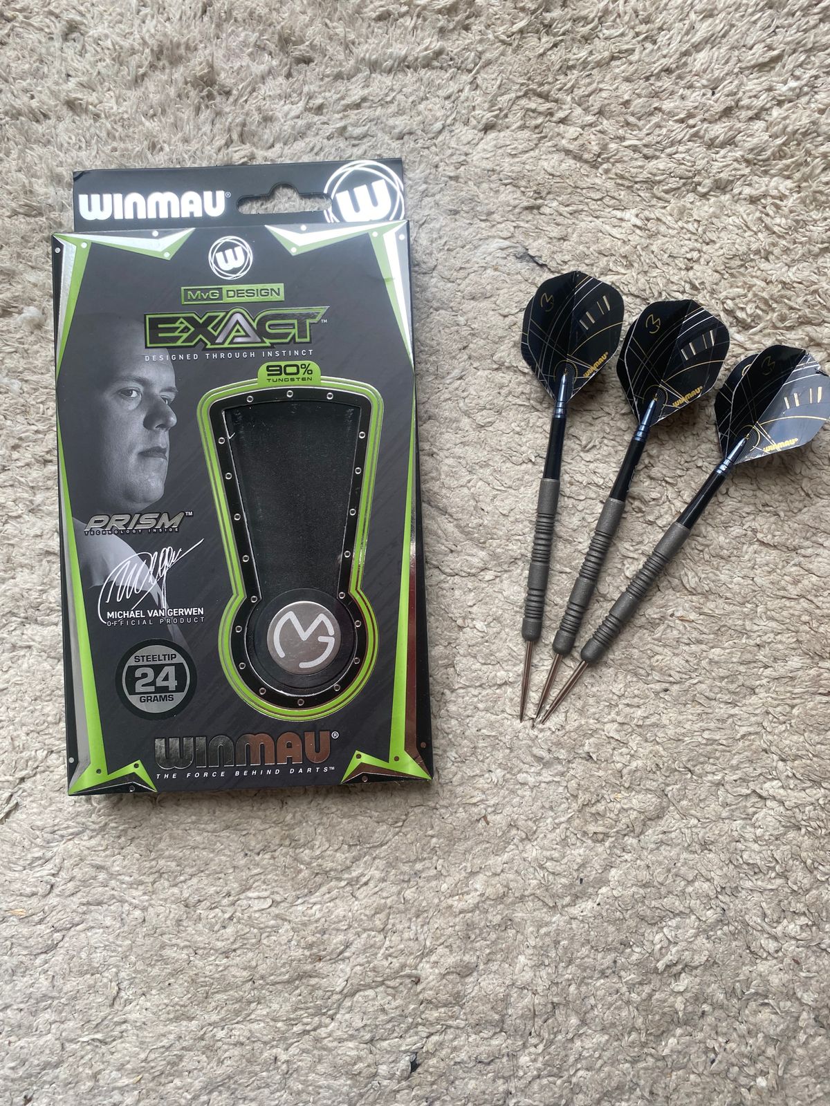 Winmau MvG Exact Darts | Red Dragon Darts