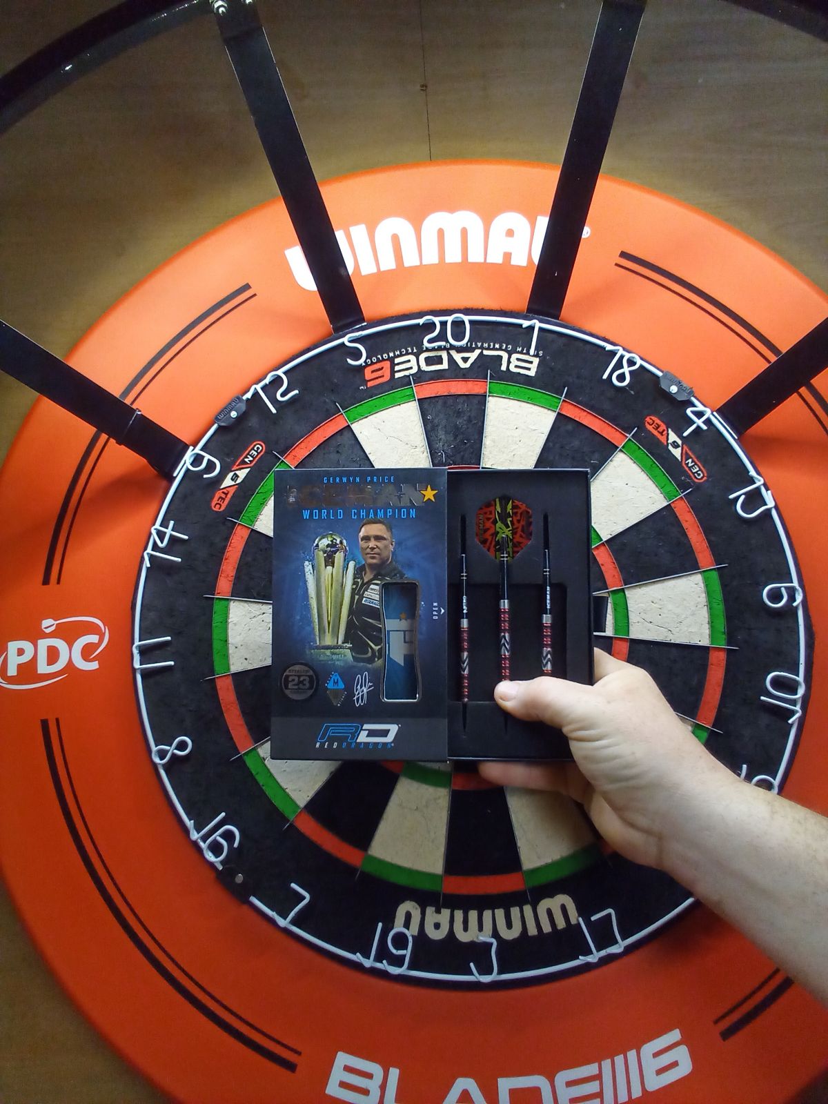 Gerwyn Price Firebird Darts | Red Dragon Darts