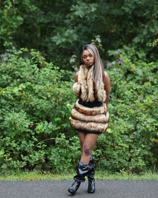 ANDMARY】Doggy fur tops