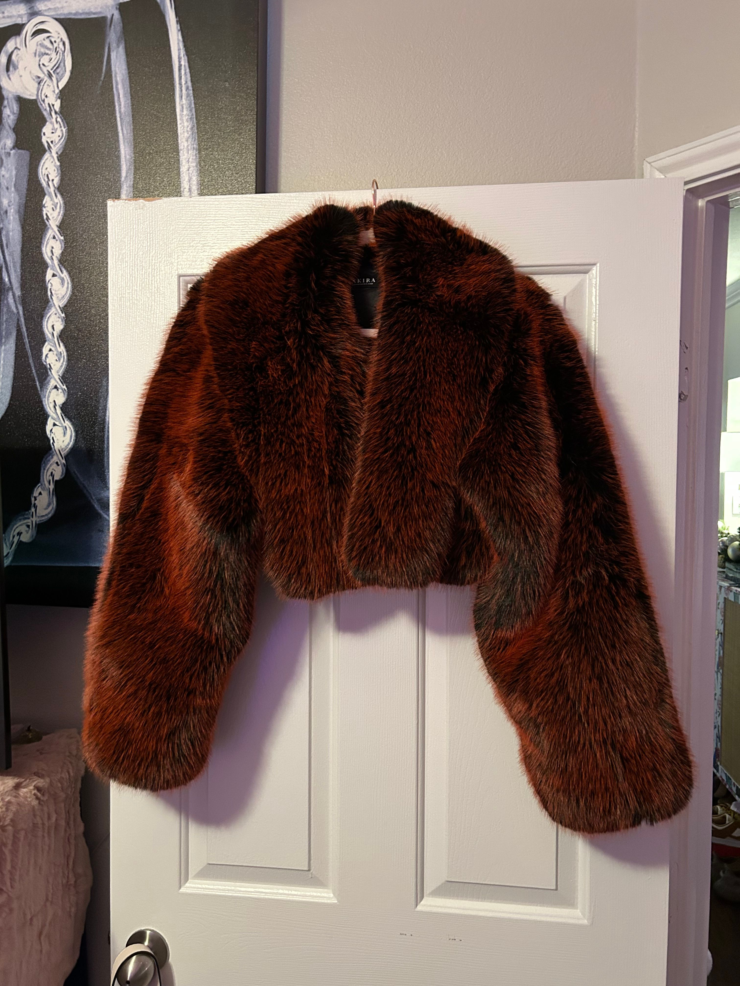 ALTER EGO FAUX FUR COAT – AKIRA