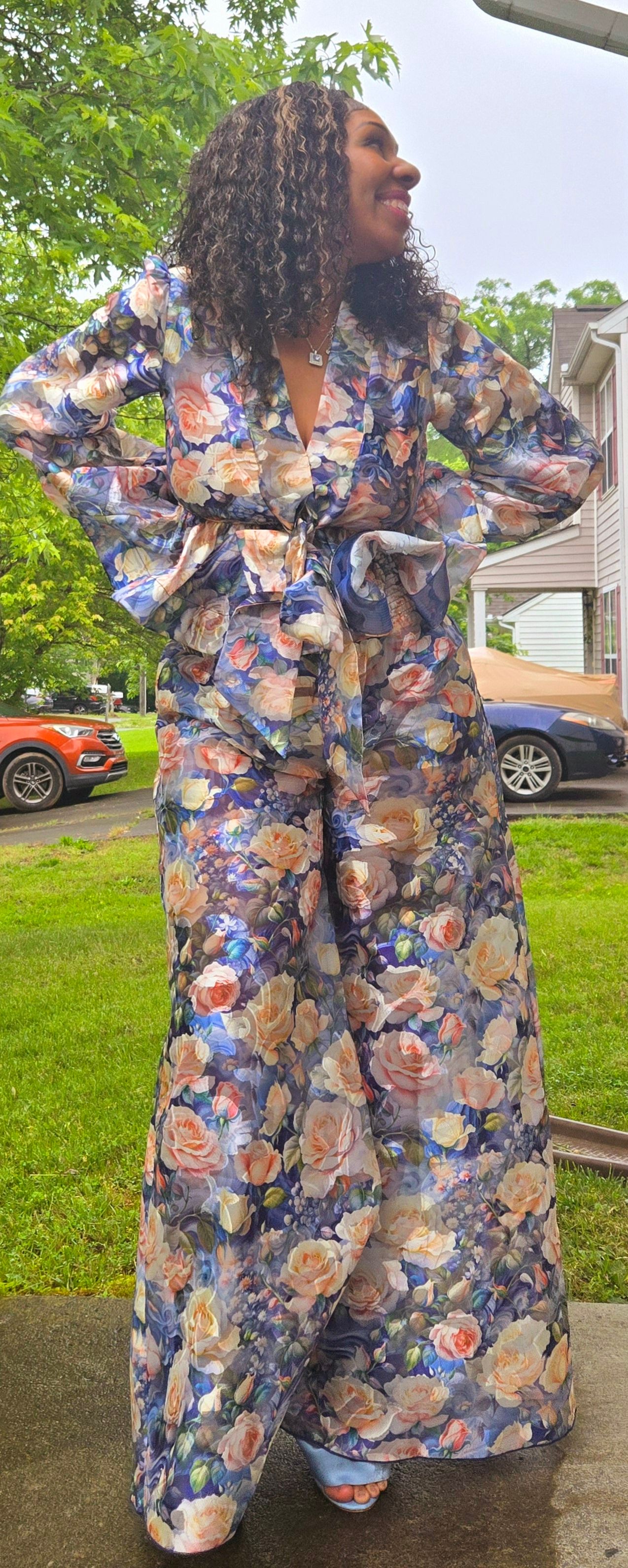 EXALTED FLORAL PALAZZO PANT – AKIRA
