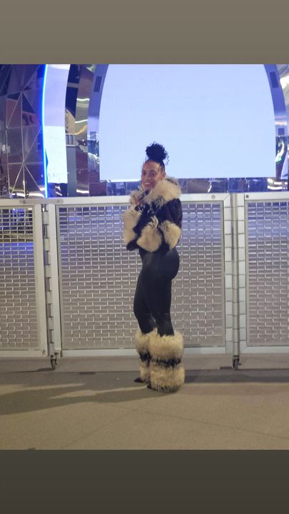 n.k atelier fake fur jacket