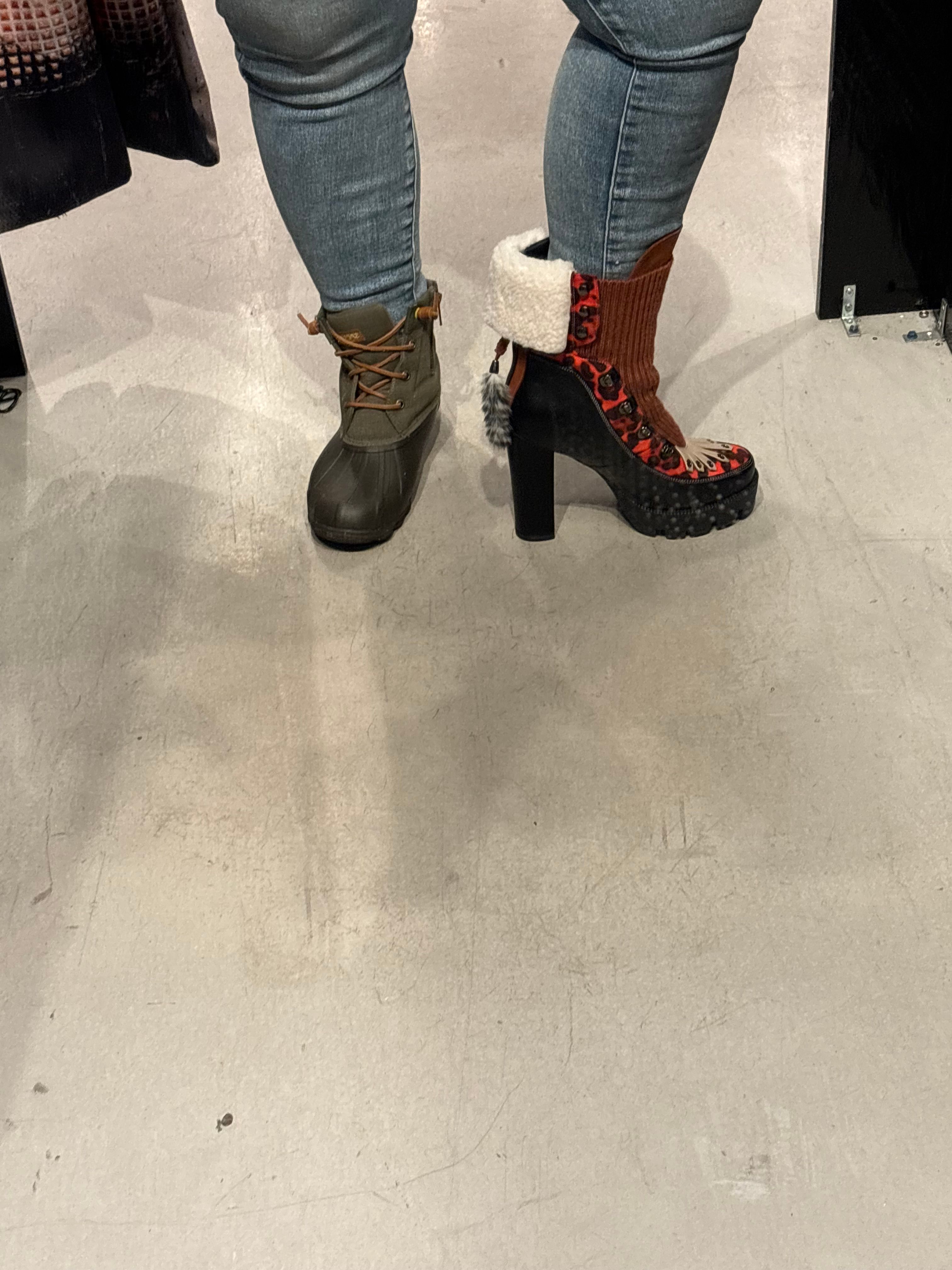 AZALEA WANG TRIGGER MULTI COLORBLOCKED BOOTIE – AKIRA