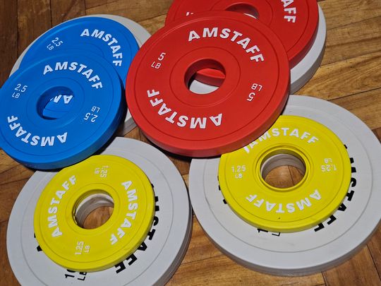 thumbnail image 2 of EVERYMATE Change Weight Plates 1.25LBX4 Fractional Plate Olympic Bumper 2 of 13