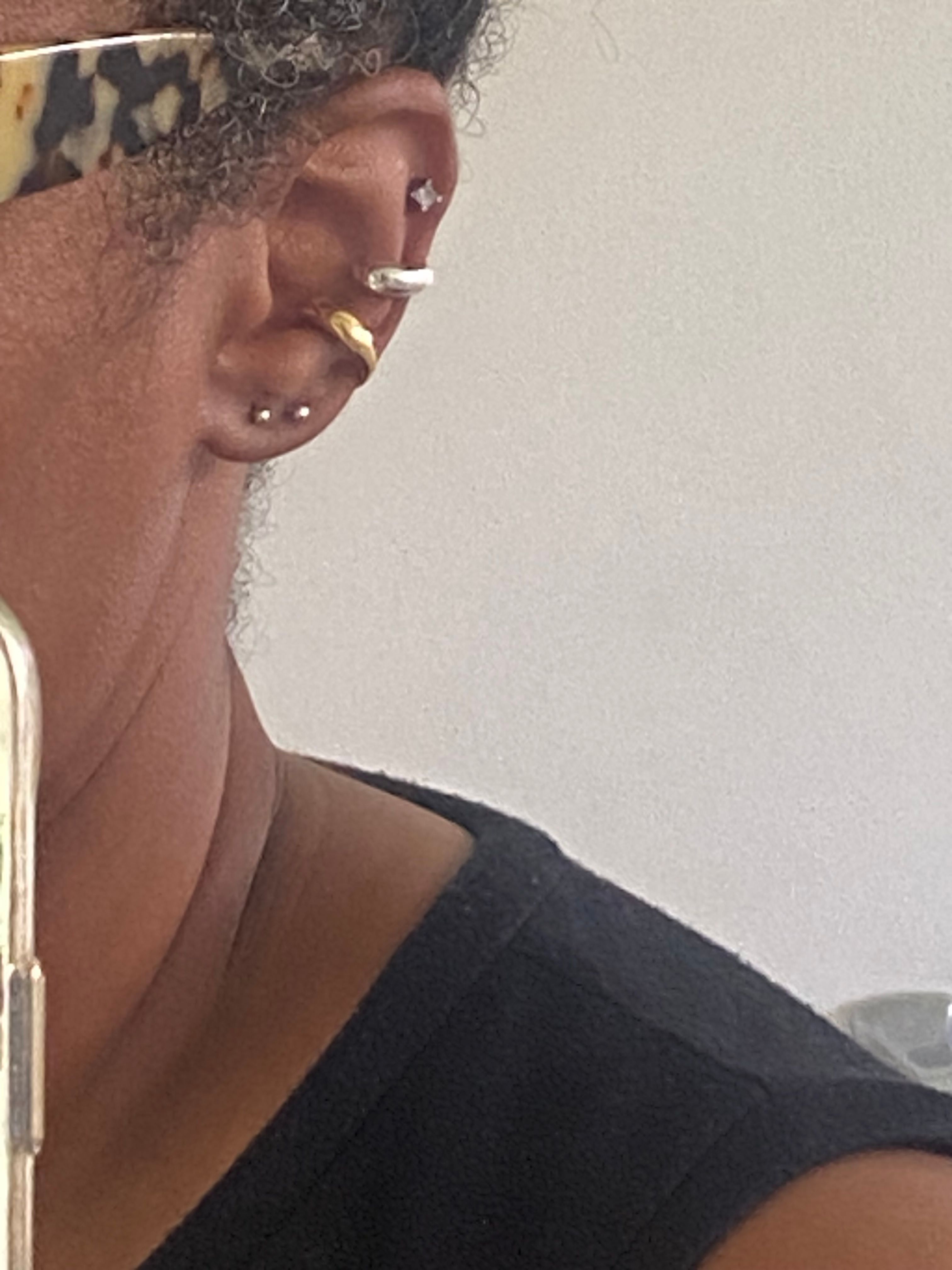 Sila Ear Cuff Set Small Two-Tone | JENNY BIRD