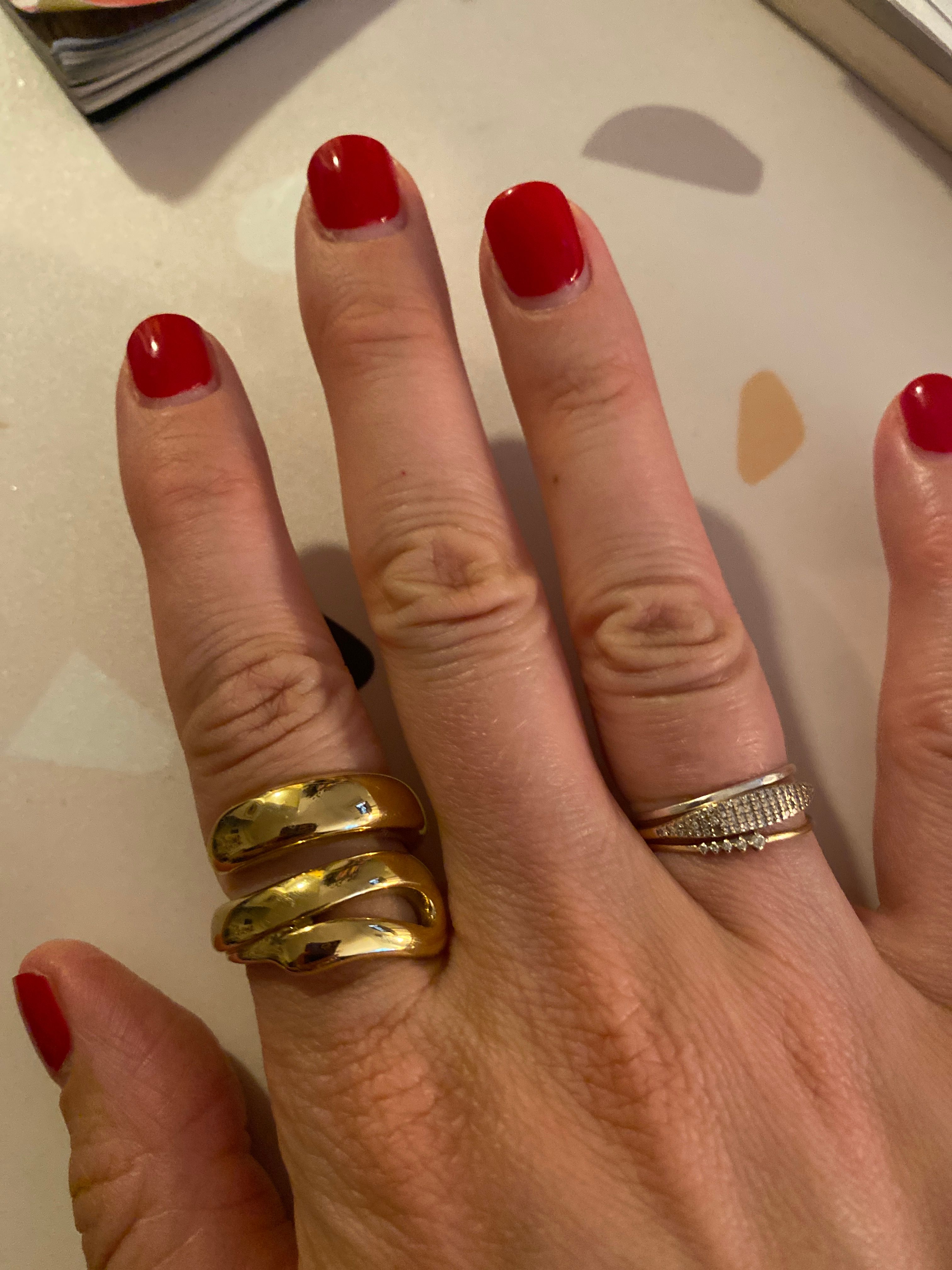 【Jenny Bird】Sees Ring リング ★ 指輪 14Kゴールド プラチナ Sées Ring - Gold | JENNY BIRD