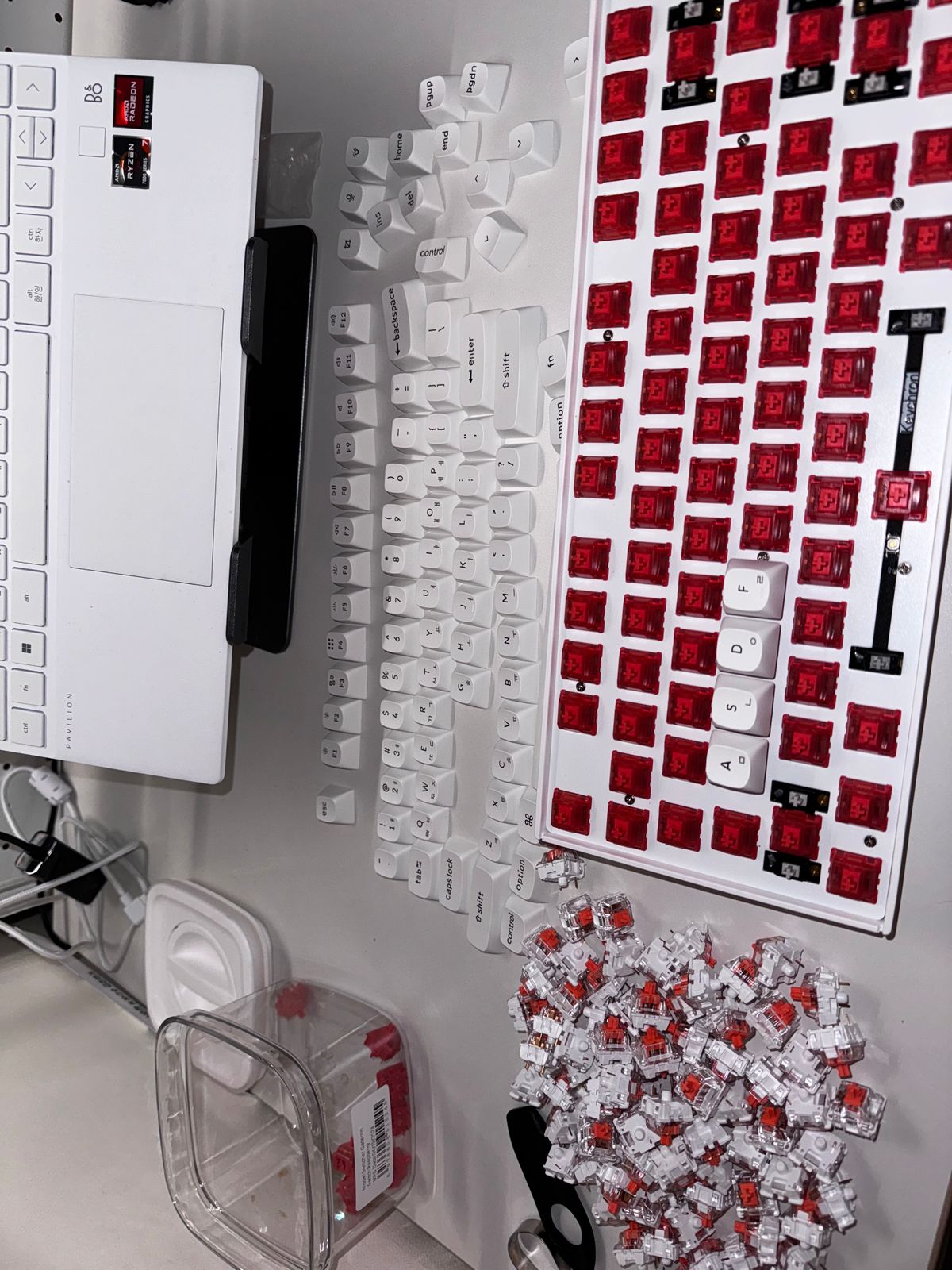NuPhy Raspberry Switches リニア スイッチ ラズベリー NuPhy Raspberry Switches