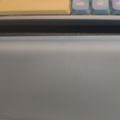 nuphy Mono Wrist Rest - Poggiapolsi per tastiera a basso profilo, Acrylic Noir 75