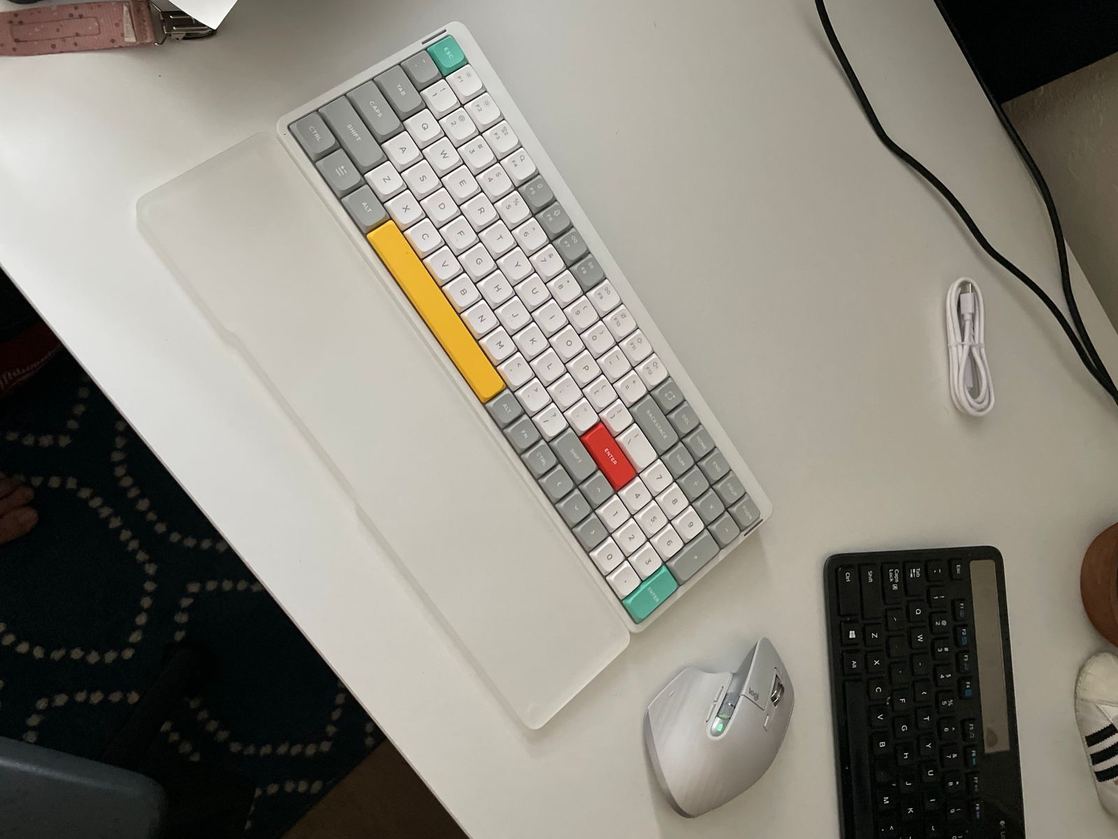 Clavier Mécanique NuPhy Air 96 – Excellent État – Connectivité USB / Filaire