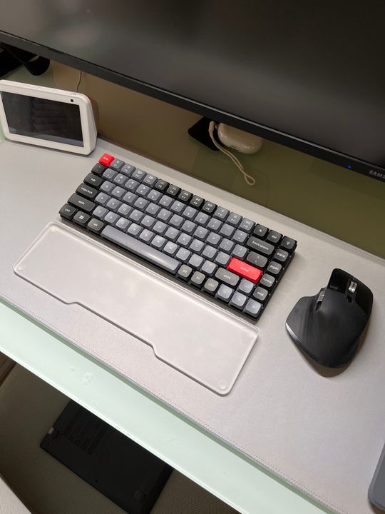Repose-Poignet Arc-en-Ciel MambaSnake | Ergonomique Clavier + Souris | Anti-Fatigue | Design Nuage