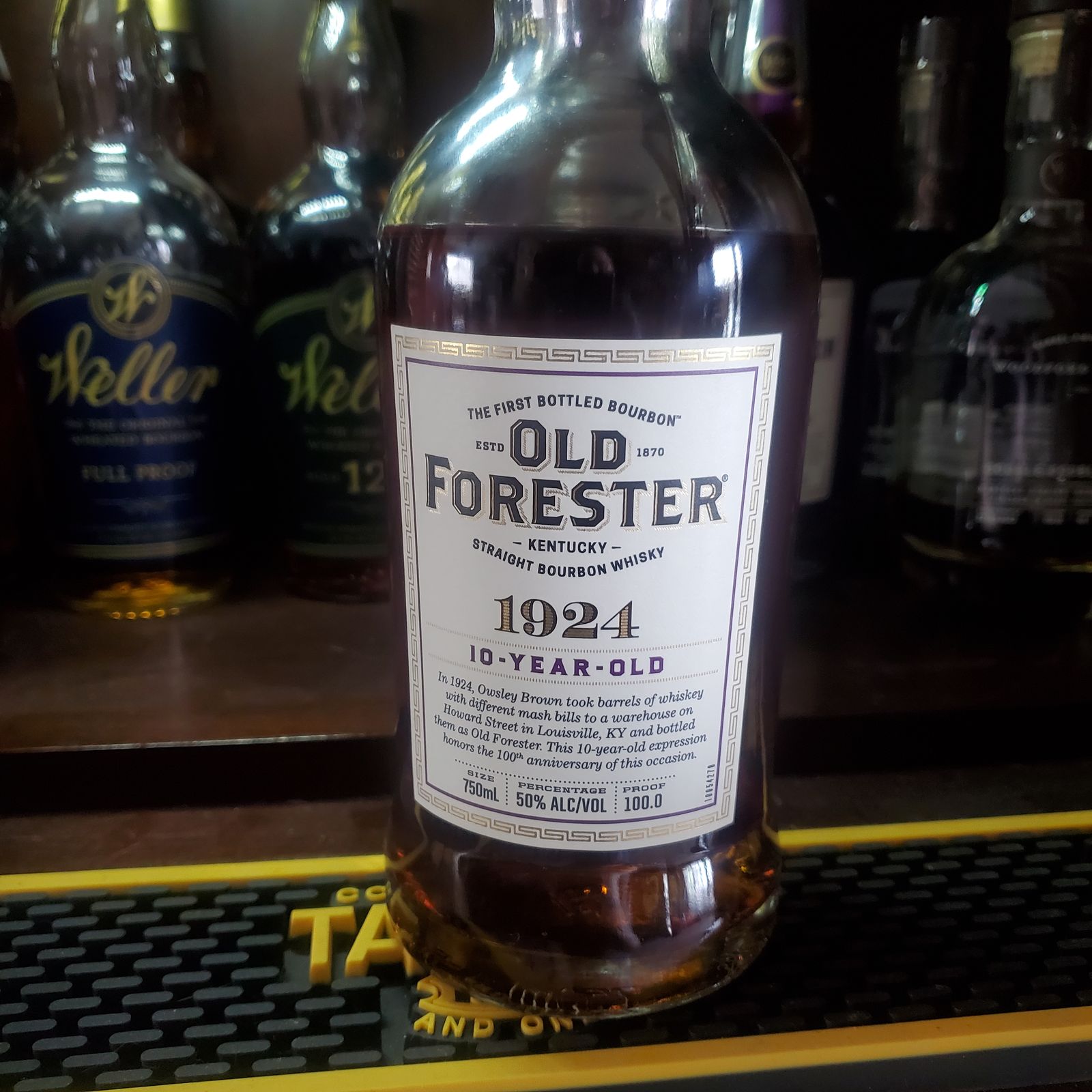 Old Forester 1924 10 Year Straight Bourbon Whiskey (750 ml