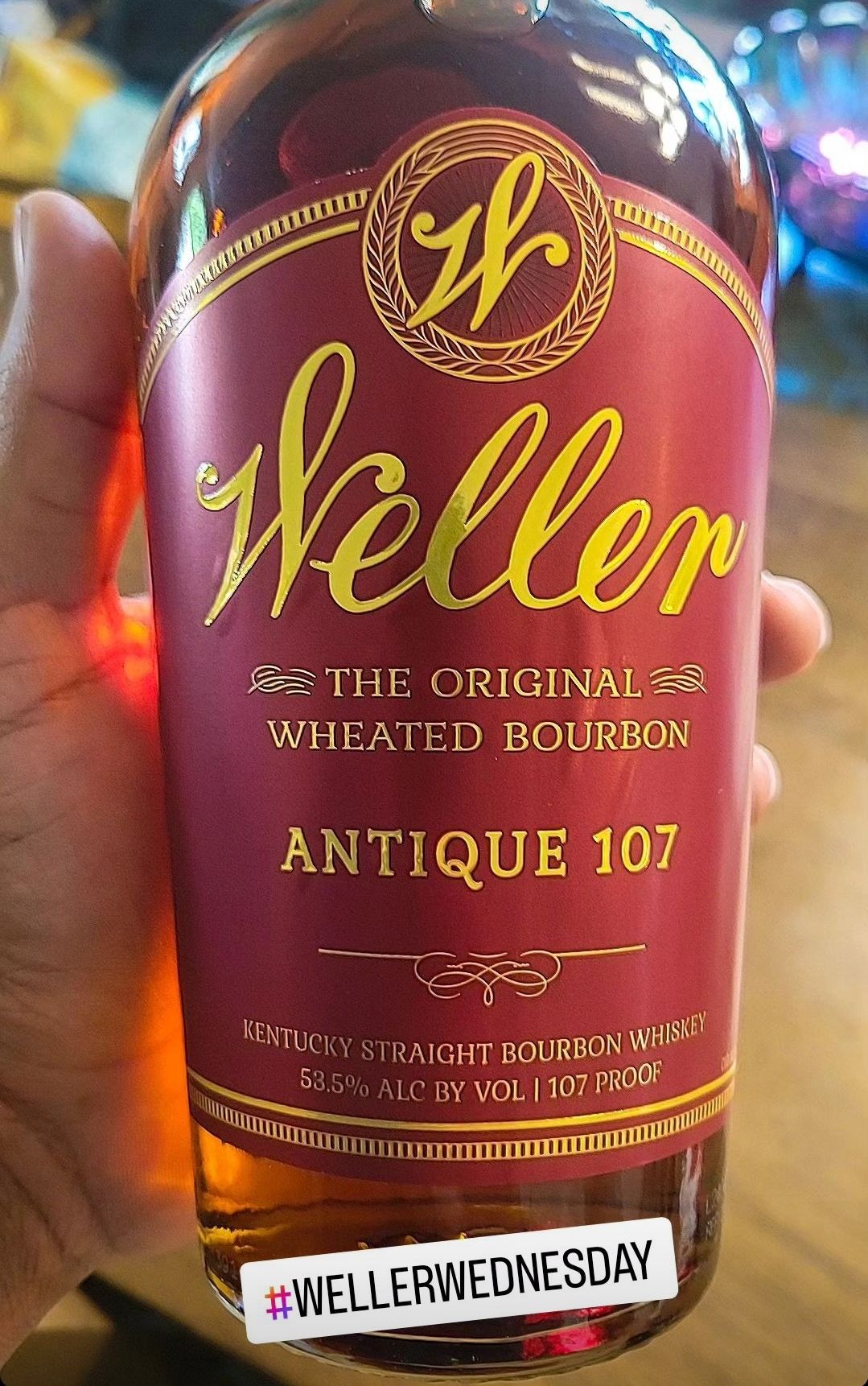 Old Weller Antique 107 Wheated Bourbon (750mL) | Keg N Bottle