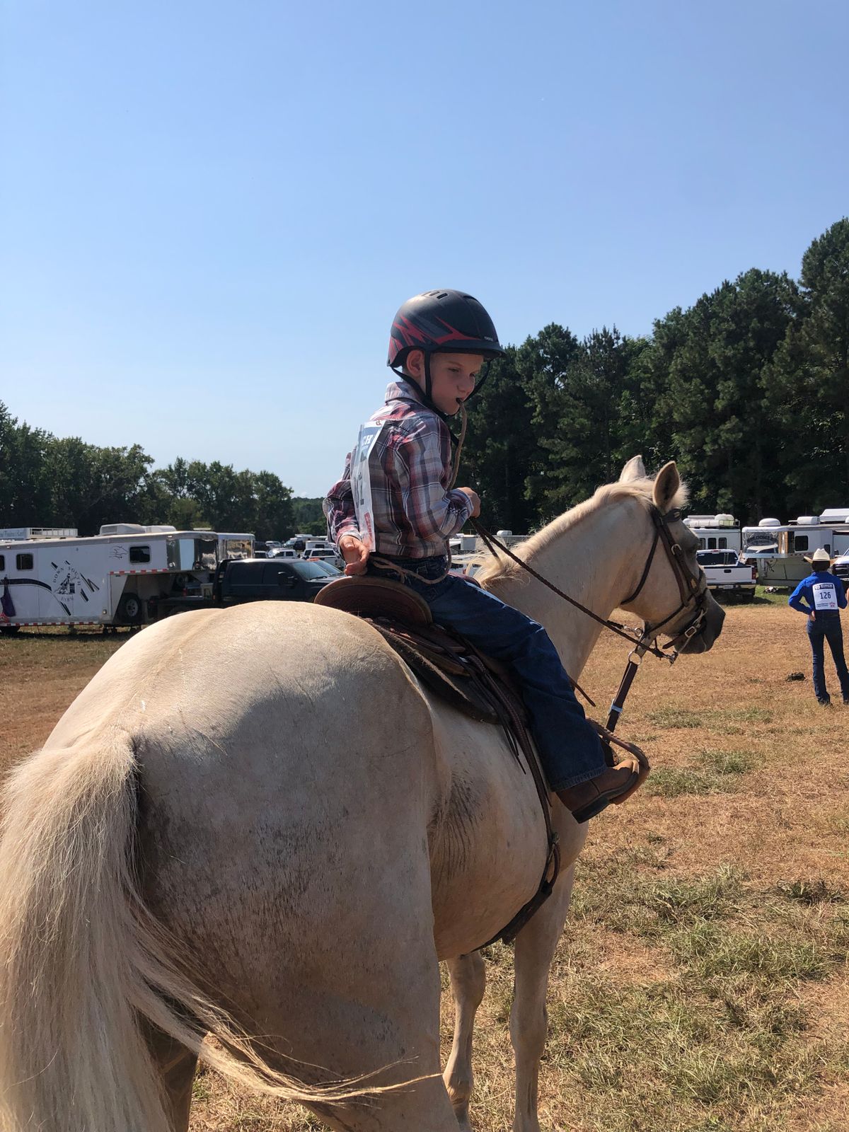 NRS Youth Ranch Roper with Pencil Roll Saddle