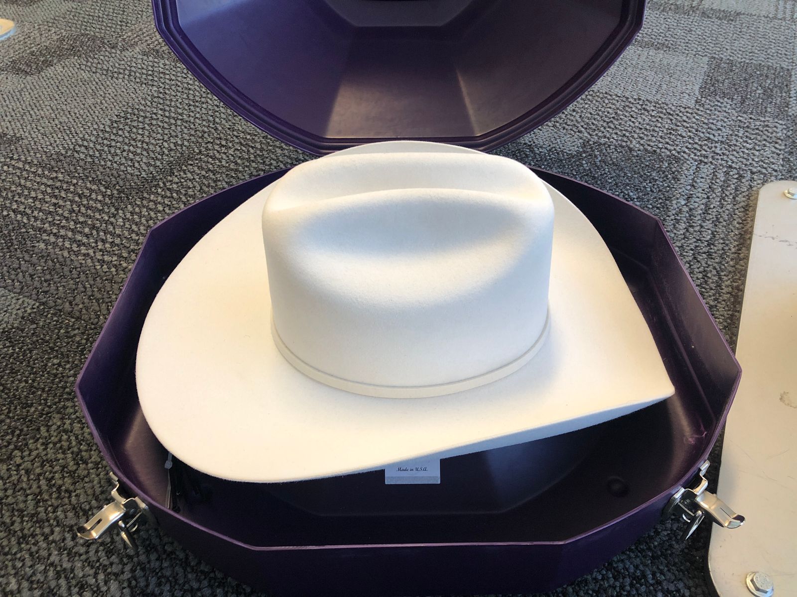 Hat Cans By Formco Plum Purple Stackable Western Hat Can