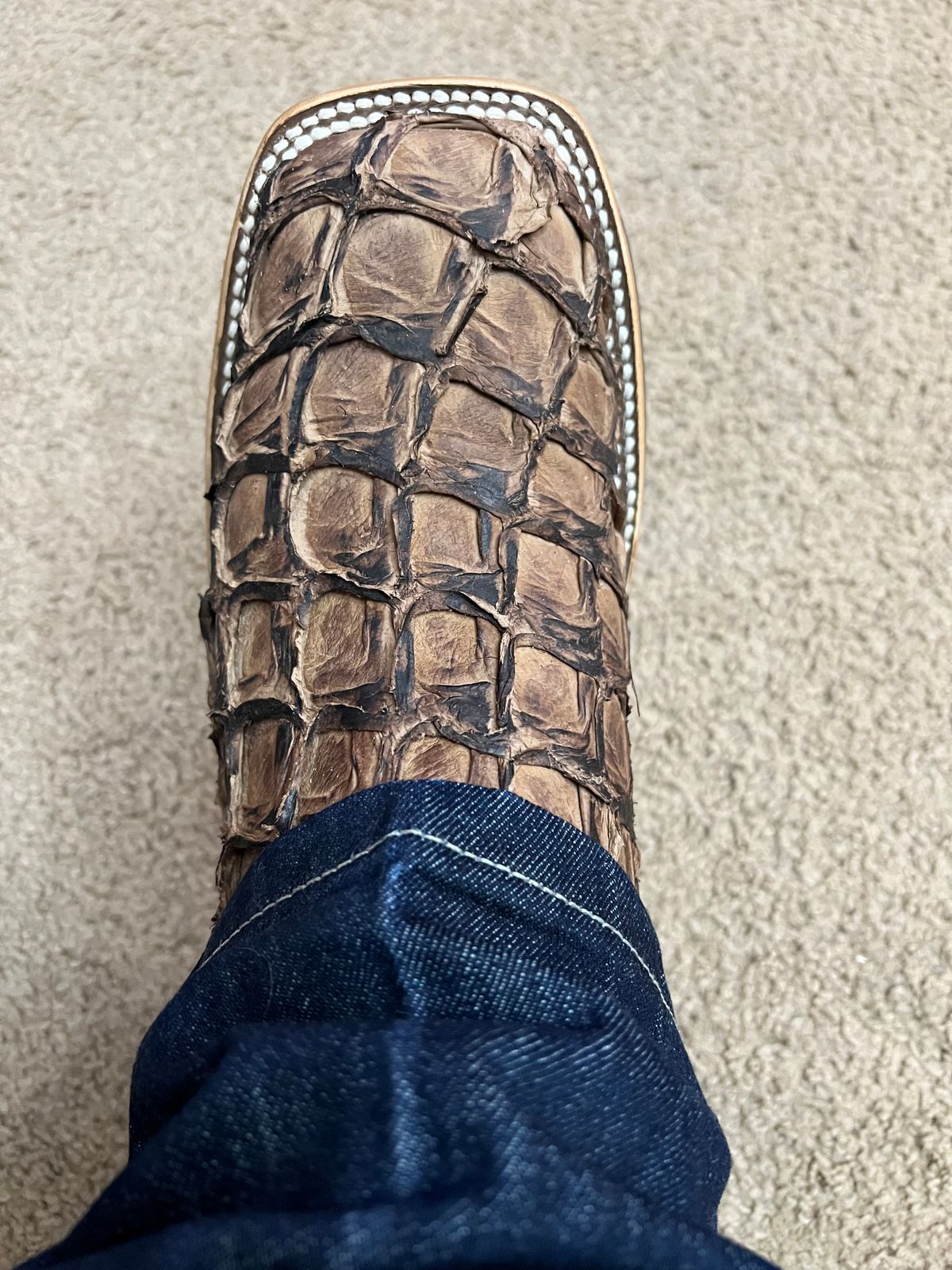 Horsepower Boots Men's Top Hand Cigar Matte Big Bass 13in. Royal Sinsa