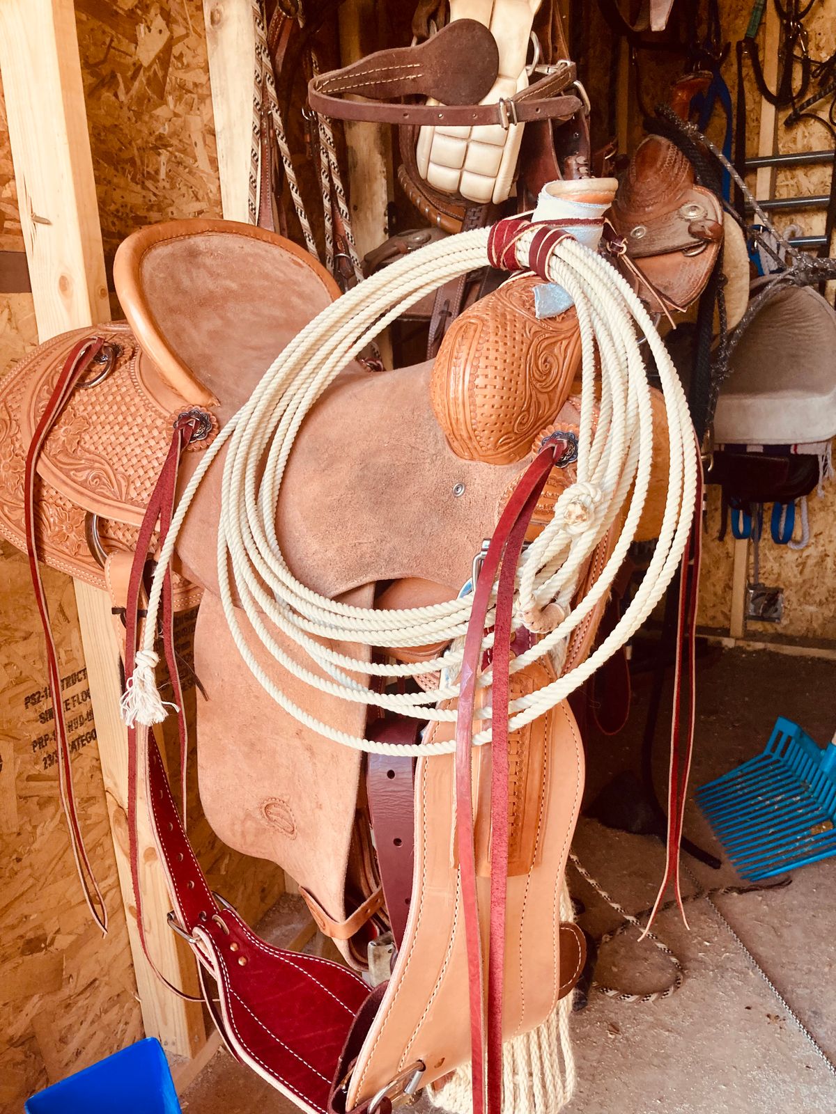 Professionals Choice Choice Mule Hide Horn Wrap