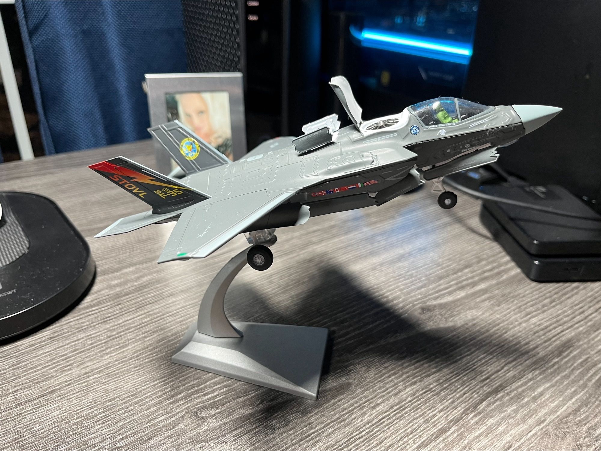 ホビーマスター Lockheed F-35B 1/72 ダイキャストモデル F-35B Lightning II 1:72 Diecast Model - Hobby Master HM