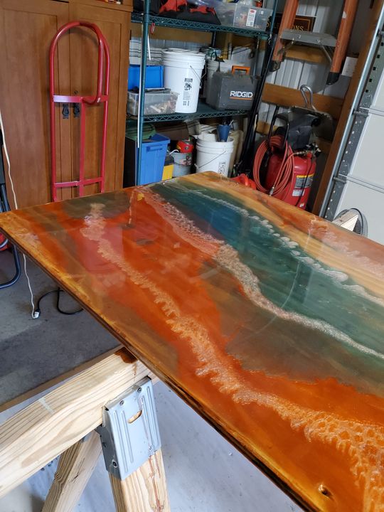 Epoxy Resin for Table Tops Crystal Clear Made in USA Upstart Epoxy