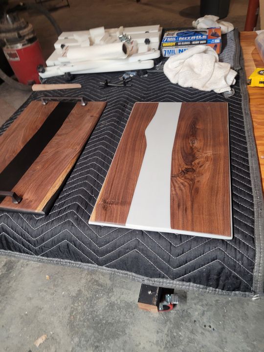 Table Top Epoxy Upstart Epoxy's HighGloss Resin for Wood