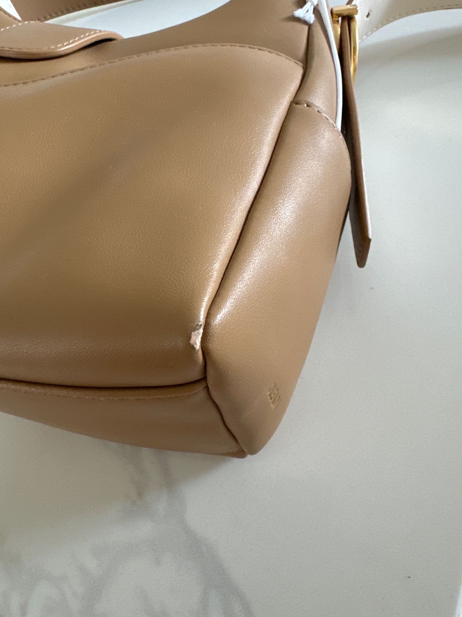 Shop Mini Reverie Hobo - OLEADA: Compact Leather Work Hobo