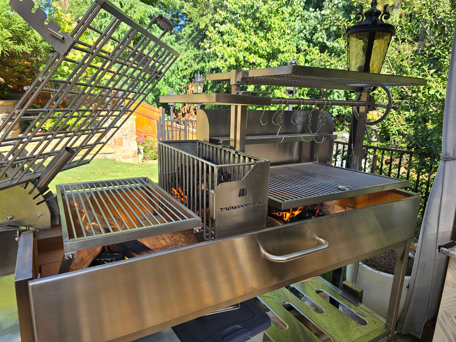 Tagwood BBQ Stainless Steel Rotisserie Kit | BBQ50SS PRO