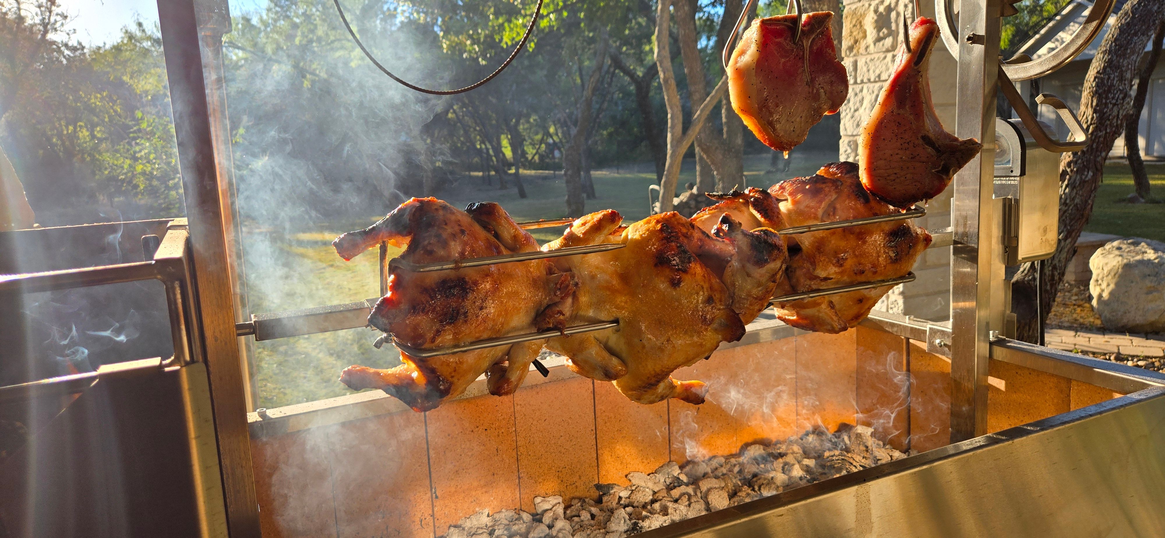 Tagwood BBQ Stainless Steel Rotisserie Kit | BBQ50SS PRO