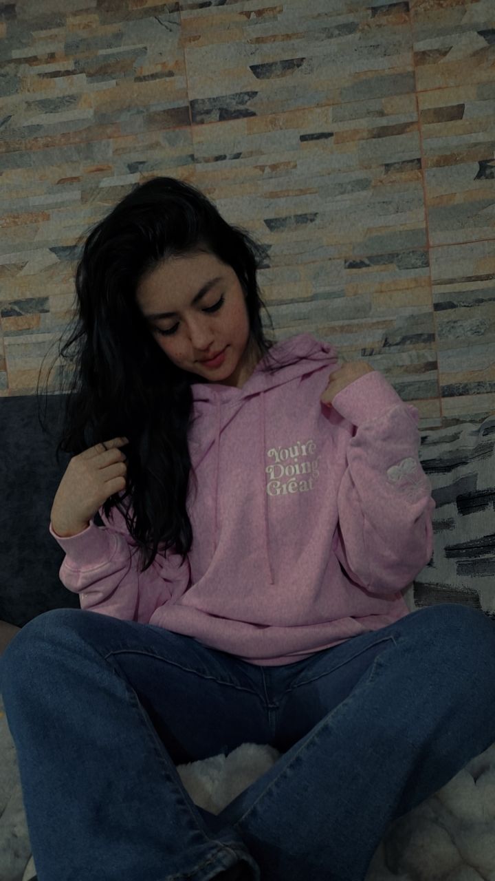 Sunday Love Oversized Hoodie in Bubblegum Pink | Oh Polly