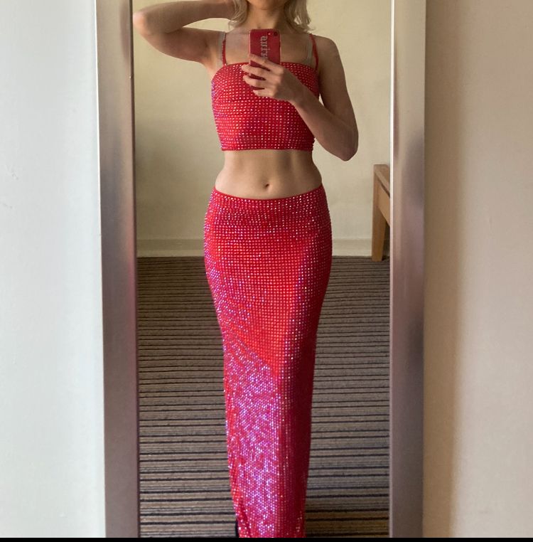 トップス mirror9 Damage strawberry champagne tops Zara | Tops | Zara Double Bow Tube Top | Poshmark