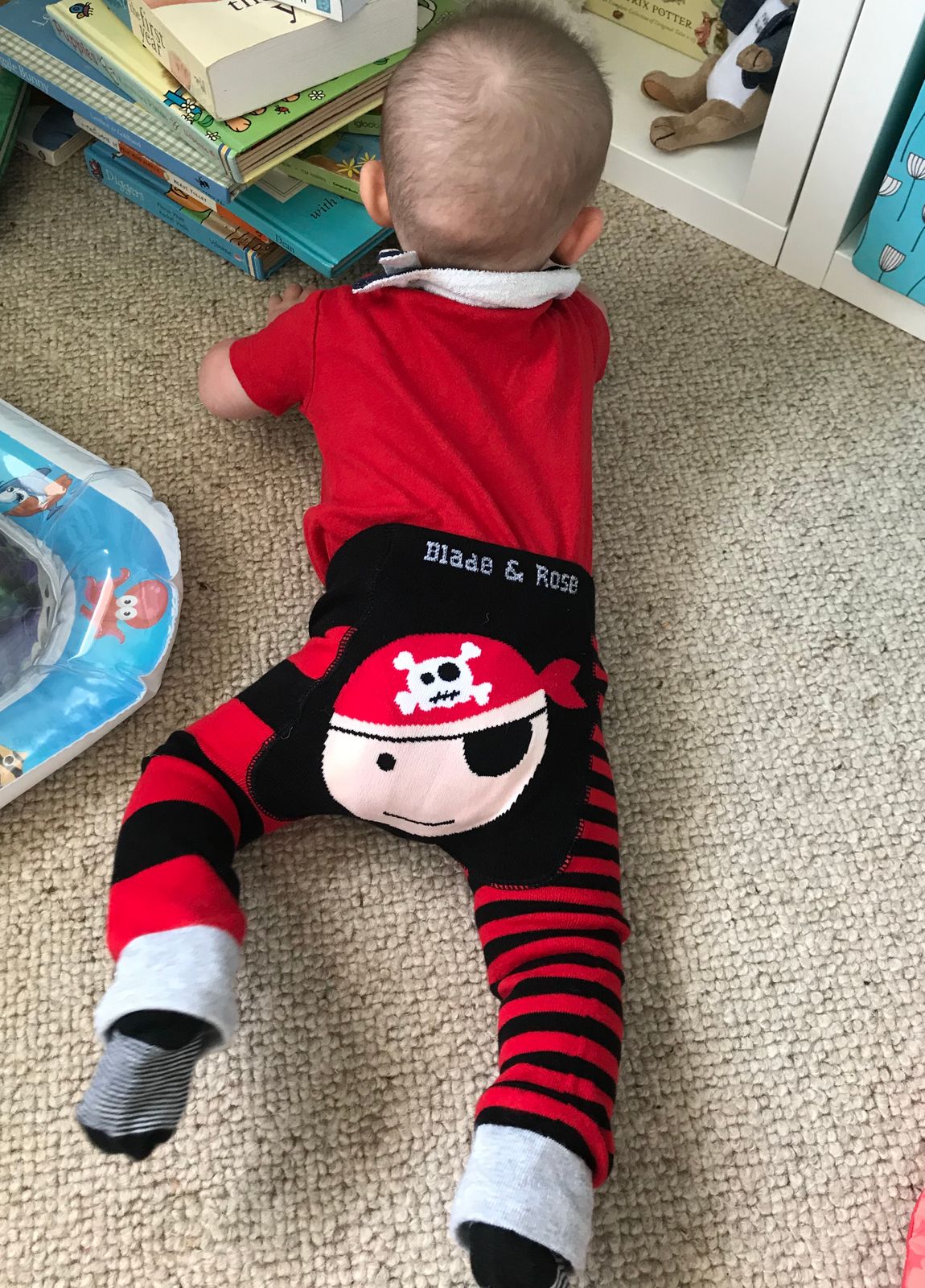 blade and rose pirate leggings